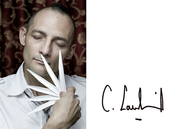 専属調香師、クリストフ・ロダミエル氏