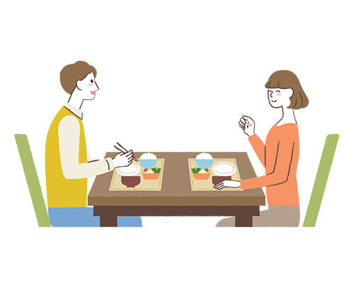 栄養バランスを考えた食習慣を！