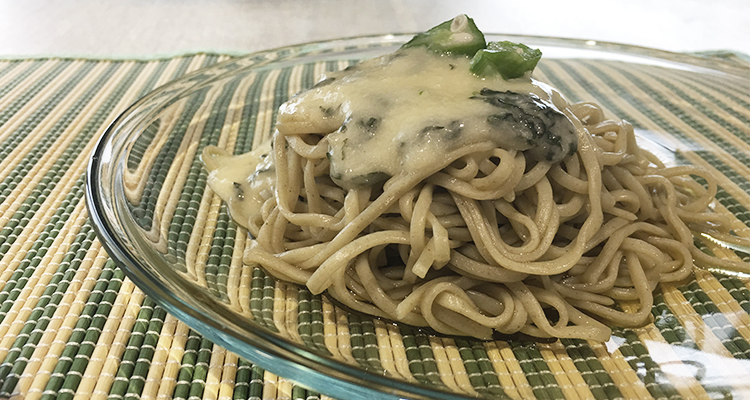 大葉とろろ蕎麦