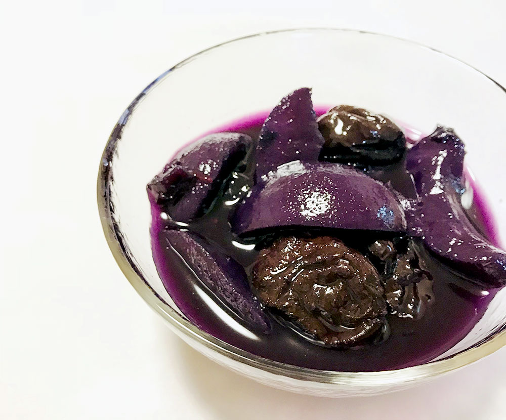 ベリーの赤ワイン煮