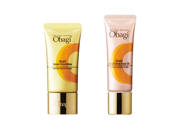 オバジC セラムファンデーション、オバジC ブライトキープベースUV
