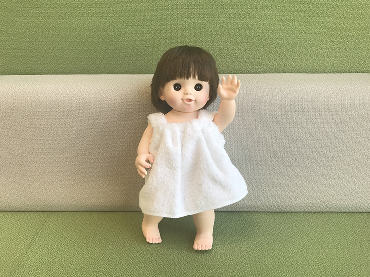 お風呂もいっしょよ♡ぽぽちゃん