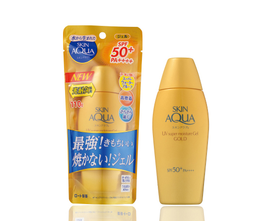 スキンアクアスーパーモイスチャージェルゴールド