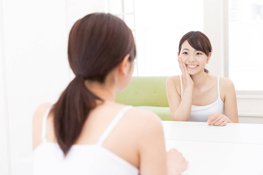 じっくり触ることで、自分の肌と向き合う