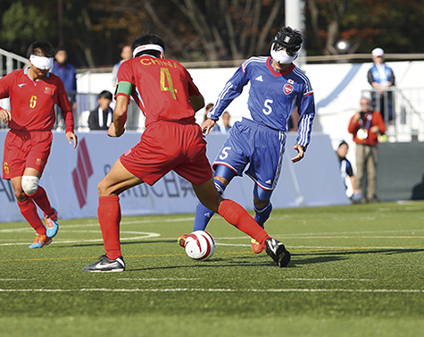 ブラインドサッカー