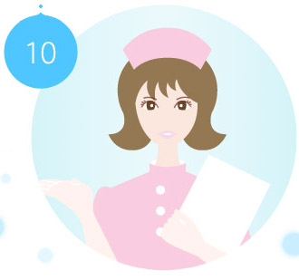 第10条　定期検査は必ず受けてください。