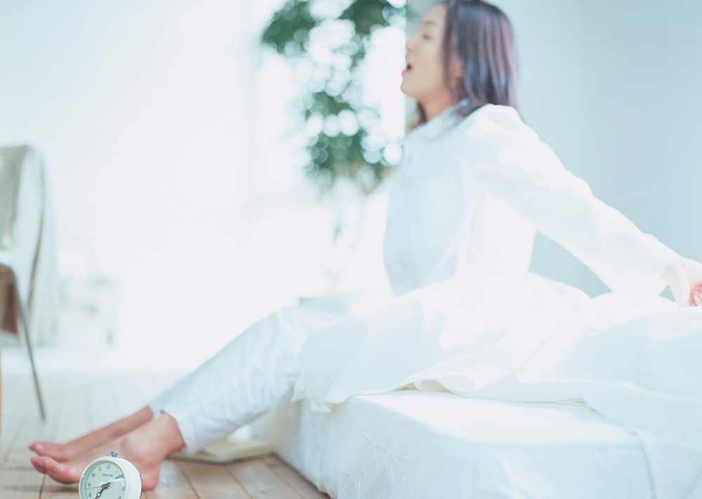 夜の睡眠のために昼間はしっかり浴びる！