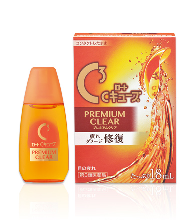 目薬をさすことで瞳をイキイキと！