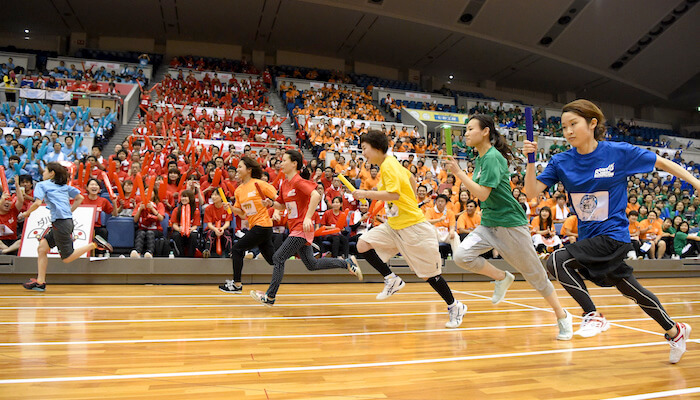 やるからには負けられない！ 全社で取り組む健康づくり