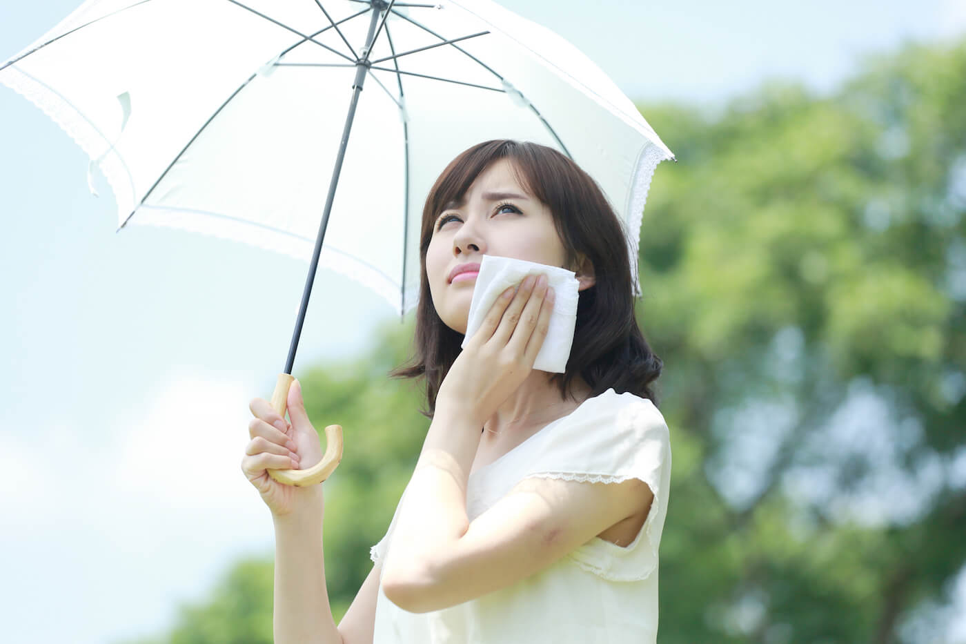 油断大敵！梅雨の紫外線ダメージ