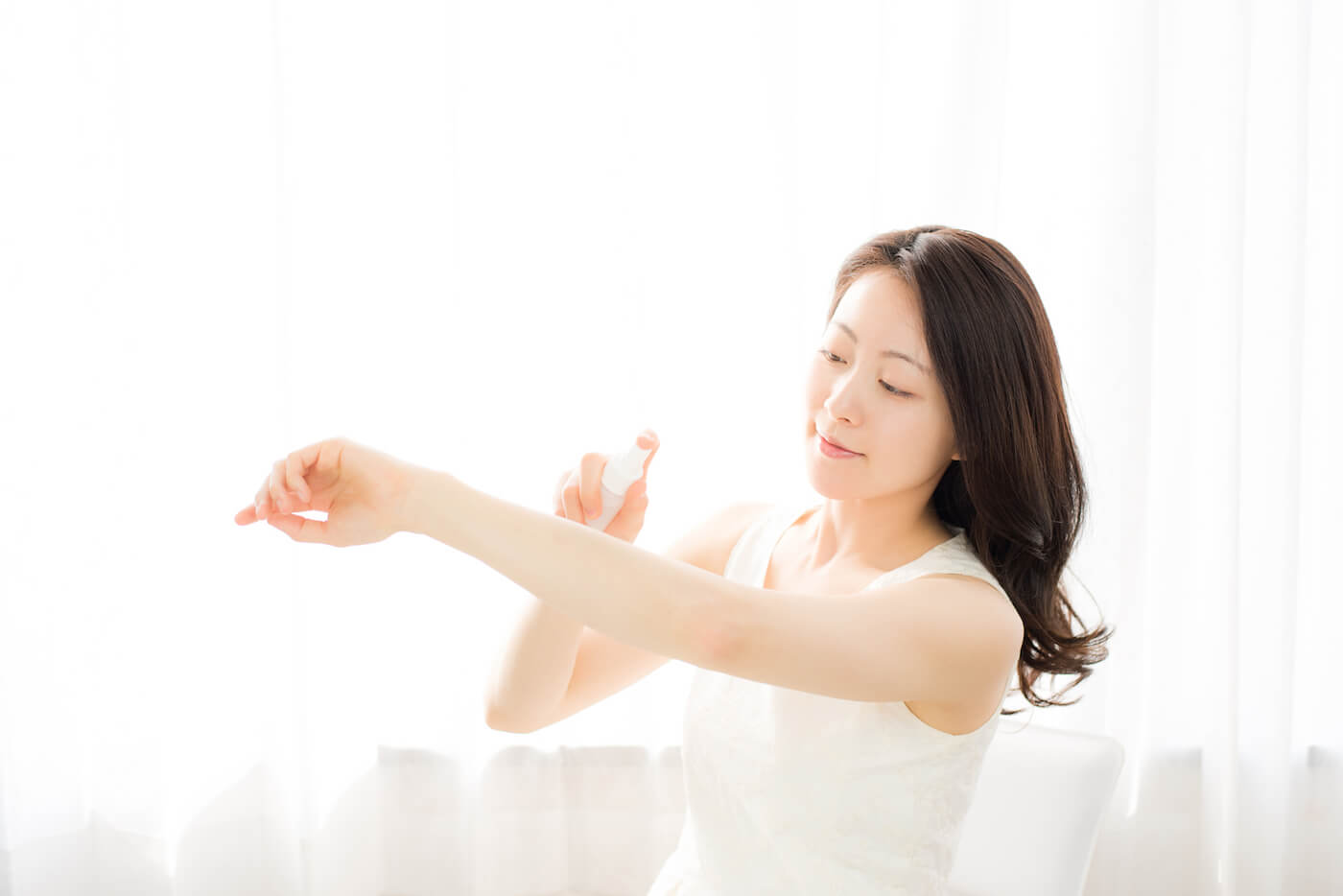 夏場の美肌スキンケア